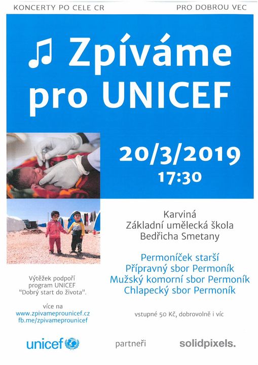 Zpíváme pro UNICEF